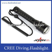 JEXREE 3XCREE XM-L2 LED alto lúmen brilhante Super CREE T6 LED Iluminação impermeável mergulho levou